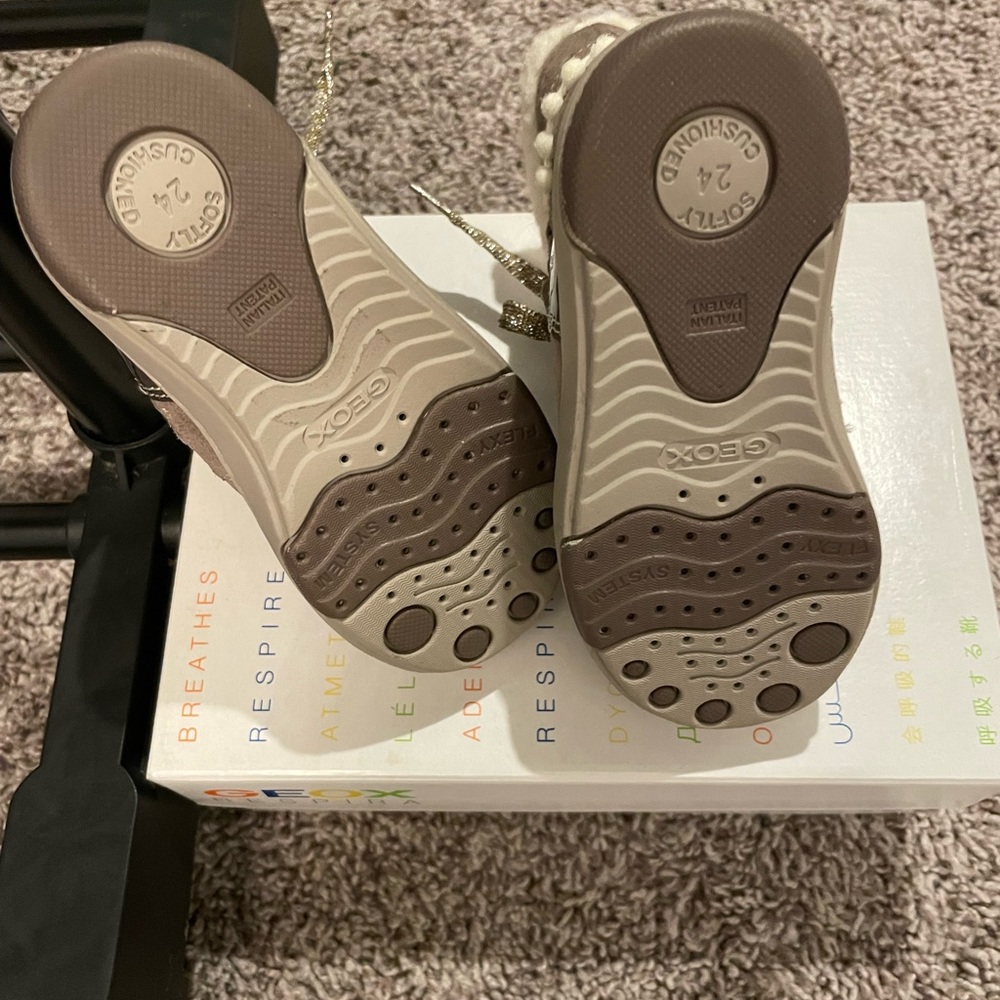 Geox toddler girls Jay J boot. Size 8 us EU 24. NIB - Picture 7 of 8